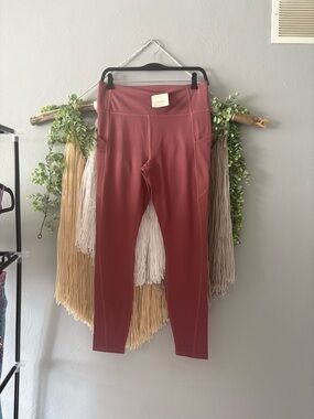 Fabletics Mauve PureLux High-Waist Full length Leggings with Pockets